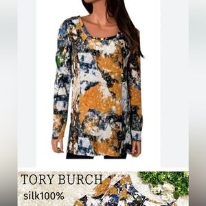 Like New Tory Burch Womens 4 Eileen Silk de Chine
Tunic Top Wally see photos.